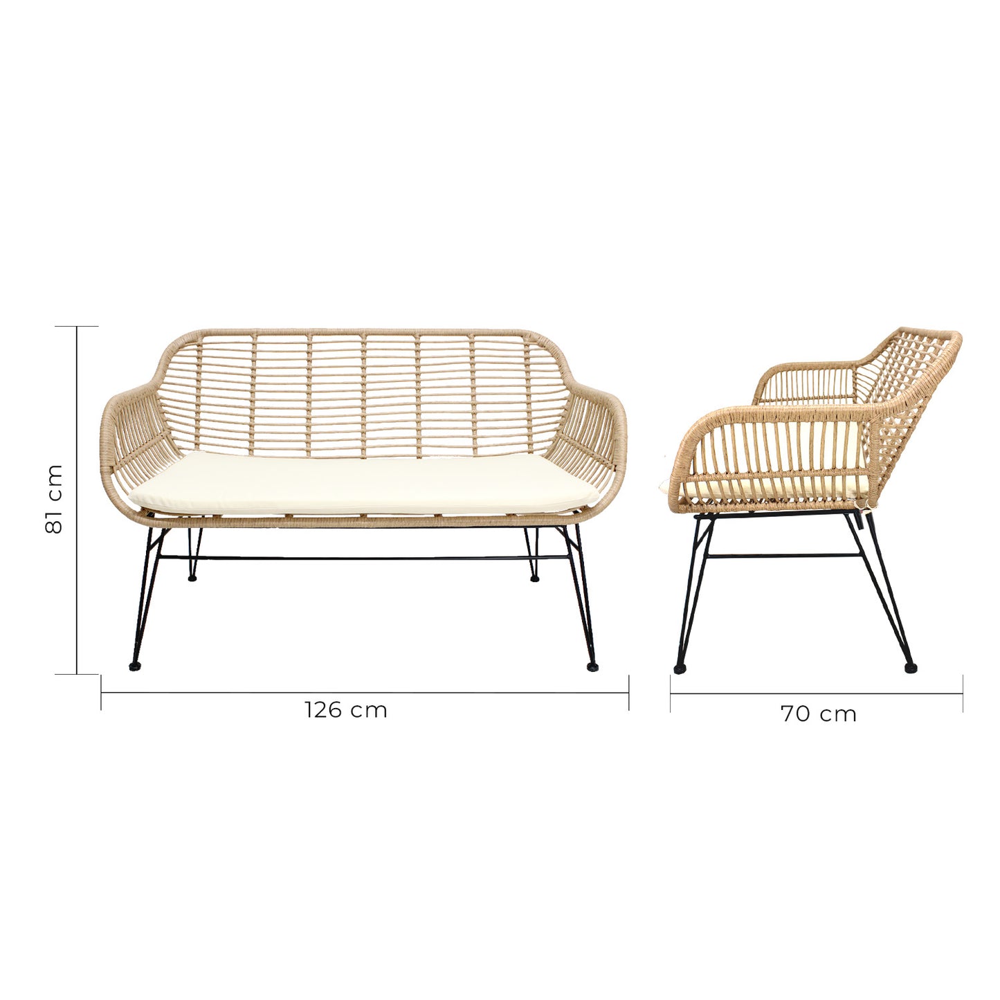 Loveseat LOVESEAT ALCALA